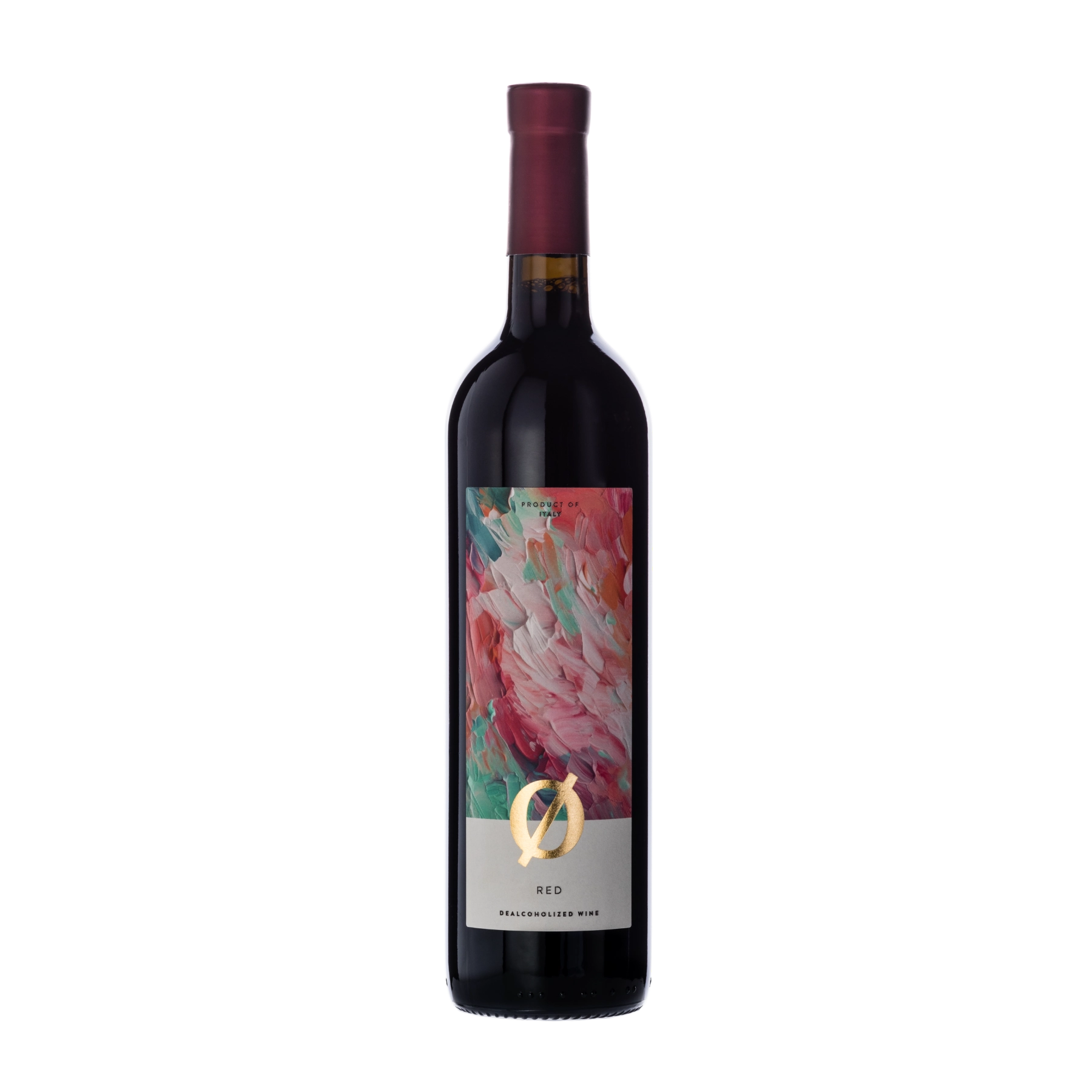 Colibri Red alcohol-free wine 0.0% dealcoholized red wine 750 ml bottle.