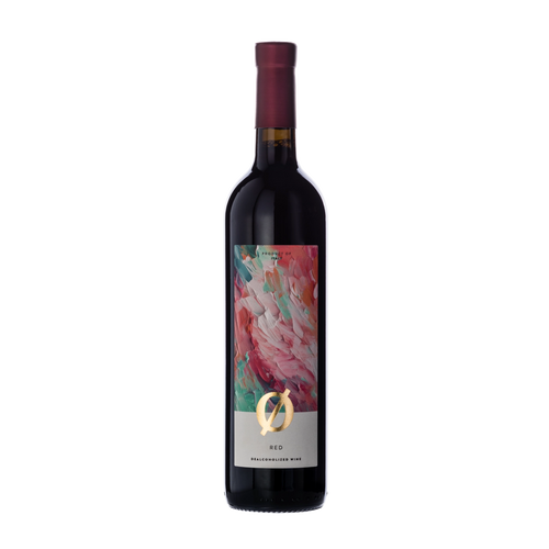 Colibri Red alcohol-free wine 0.0% dealcoholized red wine 750 ml bottle.