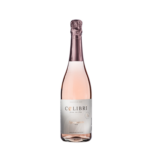 Colibri Spumante Rosé alcohol-free sparkling wine 0.0% 750 ml bottle.