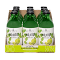 Sir James 101 Mojito alcohol-free mocktail 12×250 ml bottles in an open tray, front view