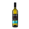 LUSSORY Premium Chardonnay Non-Alcoholic White Wine 750 ml bottle on transparent background.