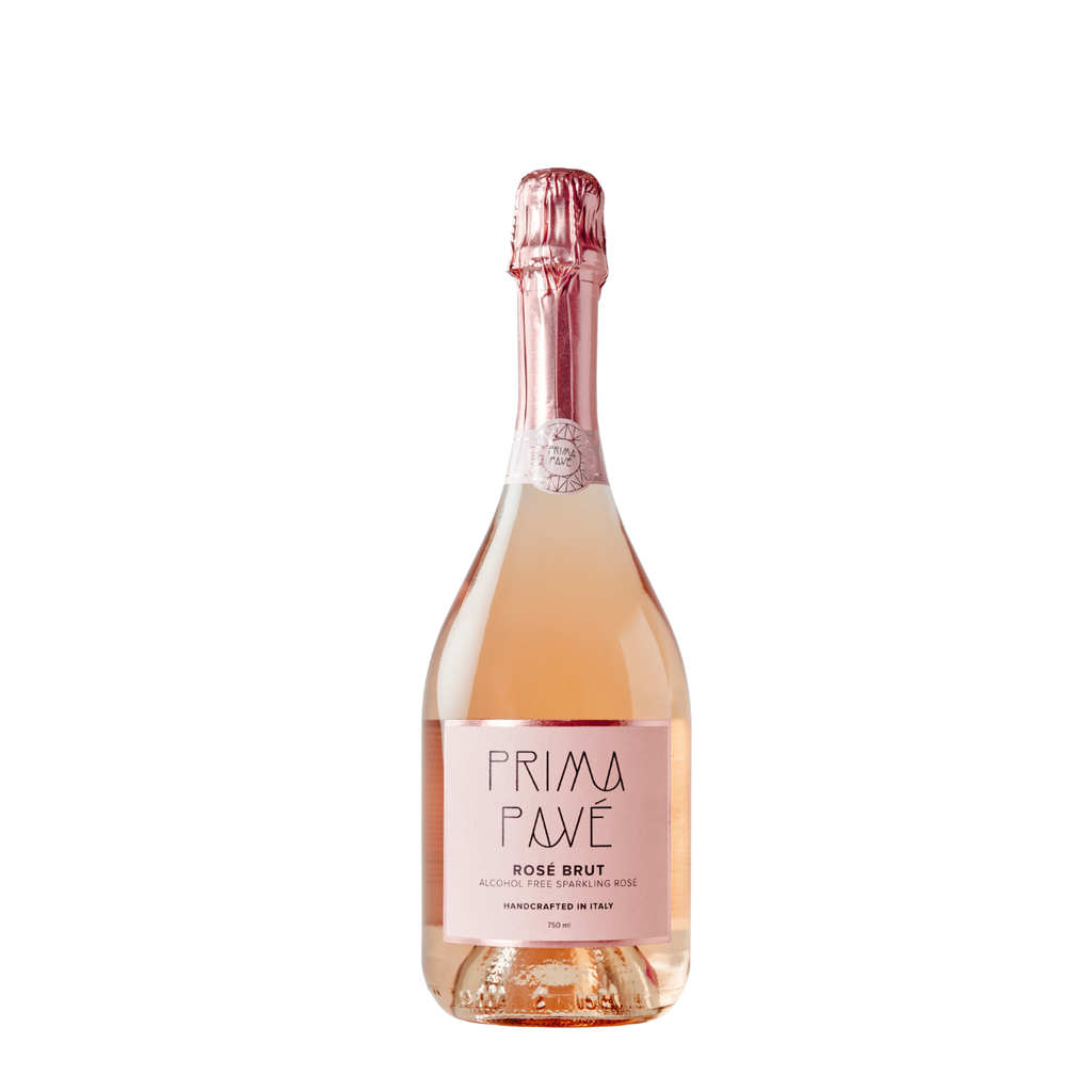 PRIMA PAVÉ Rosé Brut Non-Alcoholic Sparkling Wine 750 ml bottle