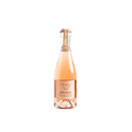 200 ml bottle of PRIMA PAVÉ Rosé Dolce Non-Alcoholic Sparkling Wine on transparent background.
